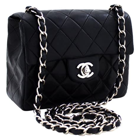 chanel purse gold chain|black chanel bag silver chain.